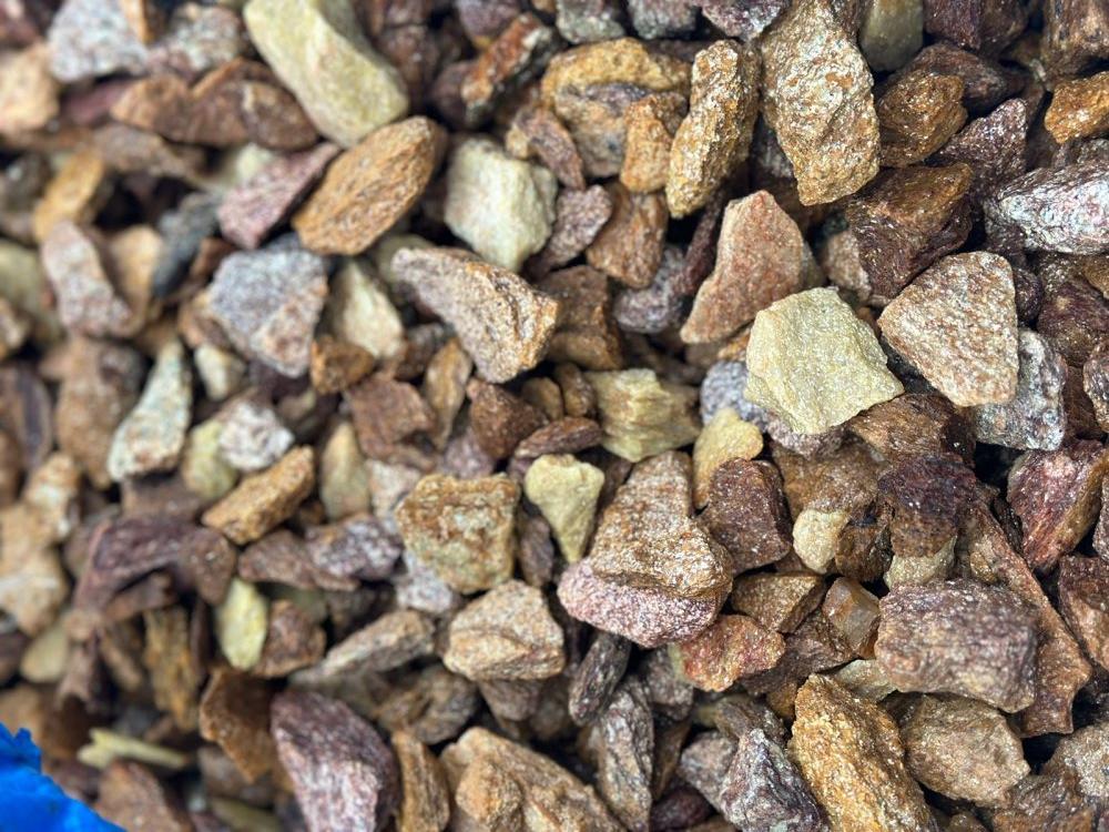 Златолит персиковый декоративная каменная крошка купить в Мегионе