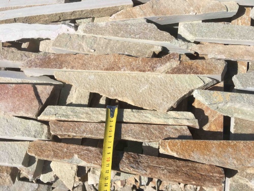 Горбушка златолит золотистый для облицовки купить в Мегионе