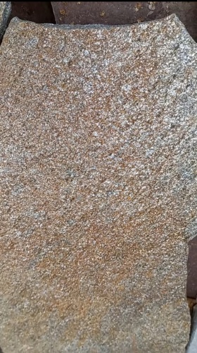 Плитняк златолит серебристый для цоколя, отмостки купить в Мегионе