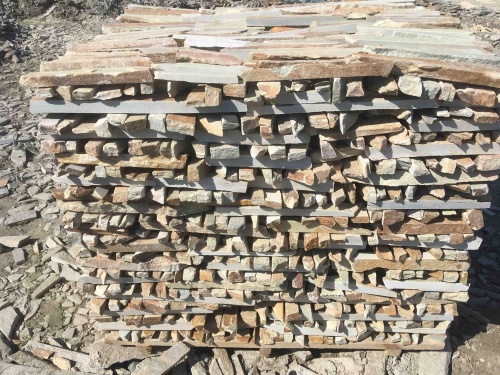 Горбушка златолит золотистый для облицовки купить в Мегионе