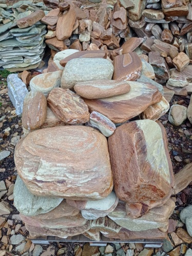 Златолит жёлтый, жёлто-зелёный глыбки и валуны для ланшафтного дизайна купить в Мегионе